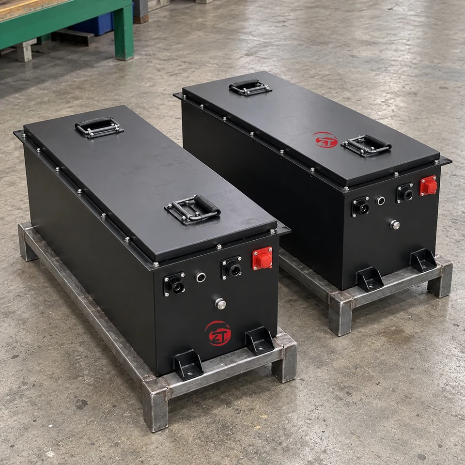 72V 100Ah Golf Cart Lithium Battery — product view